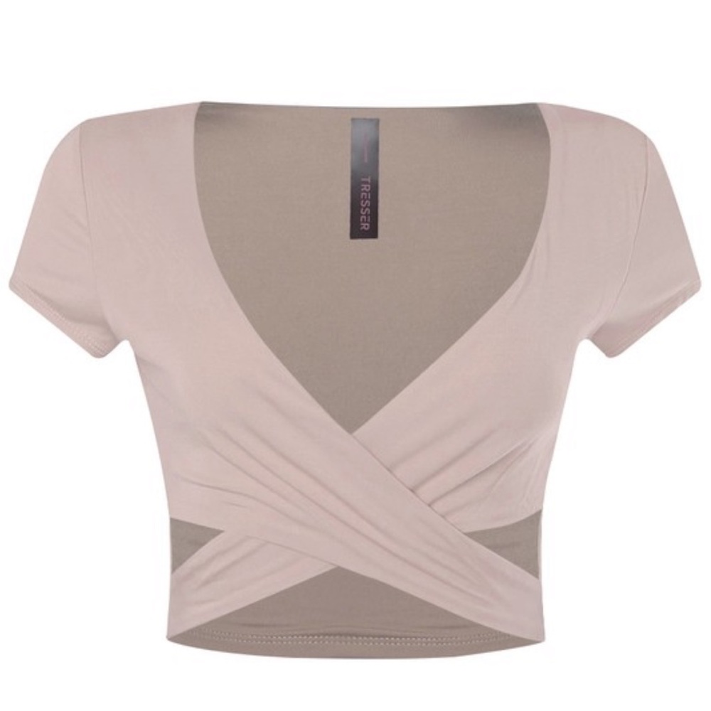 Tresser Cross Crop Top